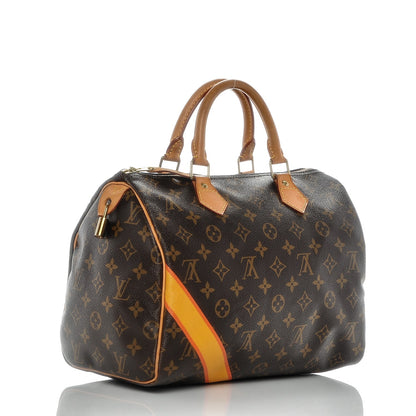 Louis Vuitton Monogram My LV Heritage Speedy 30 Yellow Orange 3 of 6