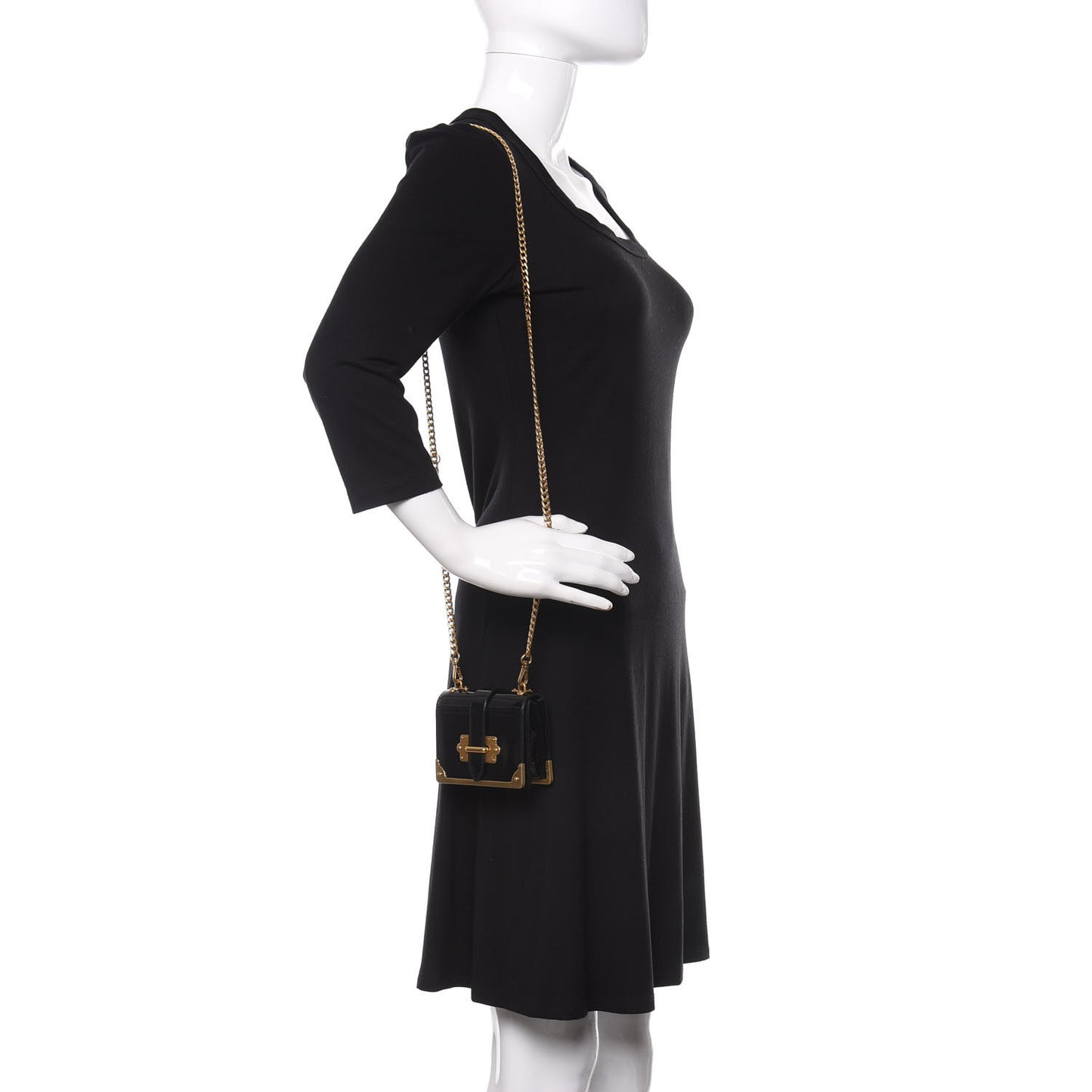 Spazzolato Micro Cahier Bag Black