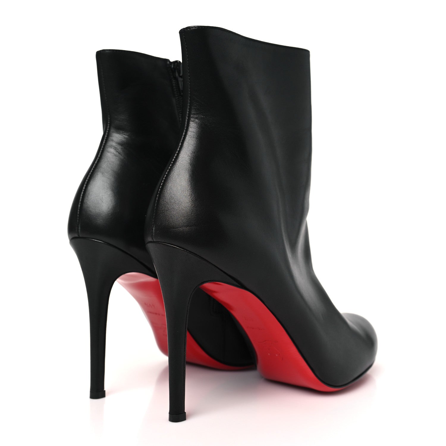 Christian Louboutin Calfskin Adox 85 Ankle Boots 41.5 Black 5 of 8