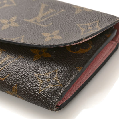 Louis Vuitton Monogram Emilie Wallet Rose Ballerine 7 of 13