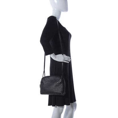 Bottega Veneta Nappa Intrecciato Pillow Crossbody Messenger Black 2 of 18