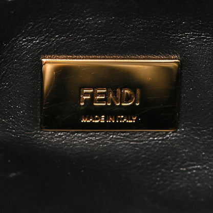 Fendi Nappa Mini Peekaboo Iconic Satchel Black 7 of 11