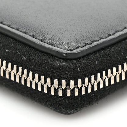 Bottega Veneta Nappa Maxi Intrecciato Zip Around Wallet Black 10 of 11