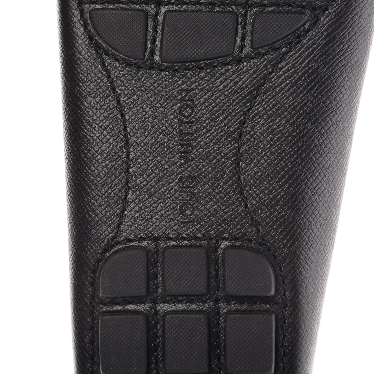 Louis Vuitton Taiga Monte Carlo Moccasin Loafers 8 Black 6 of 8