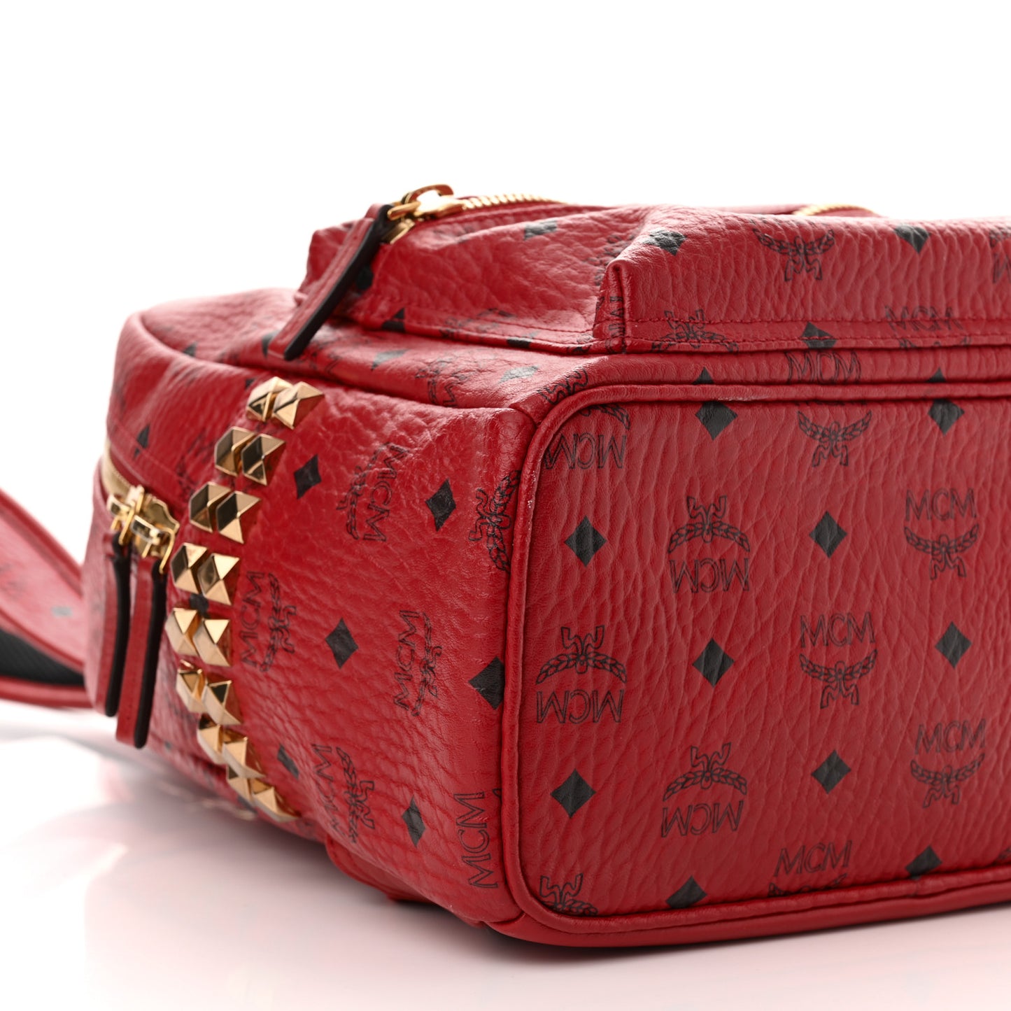 Visetos Small Side Stud Stark Backpack Red