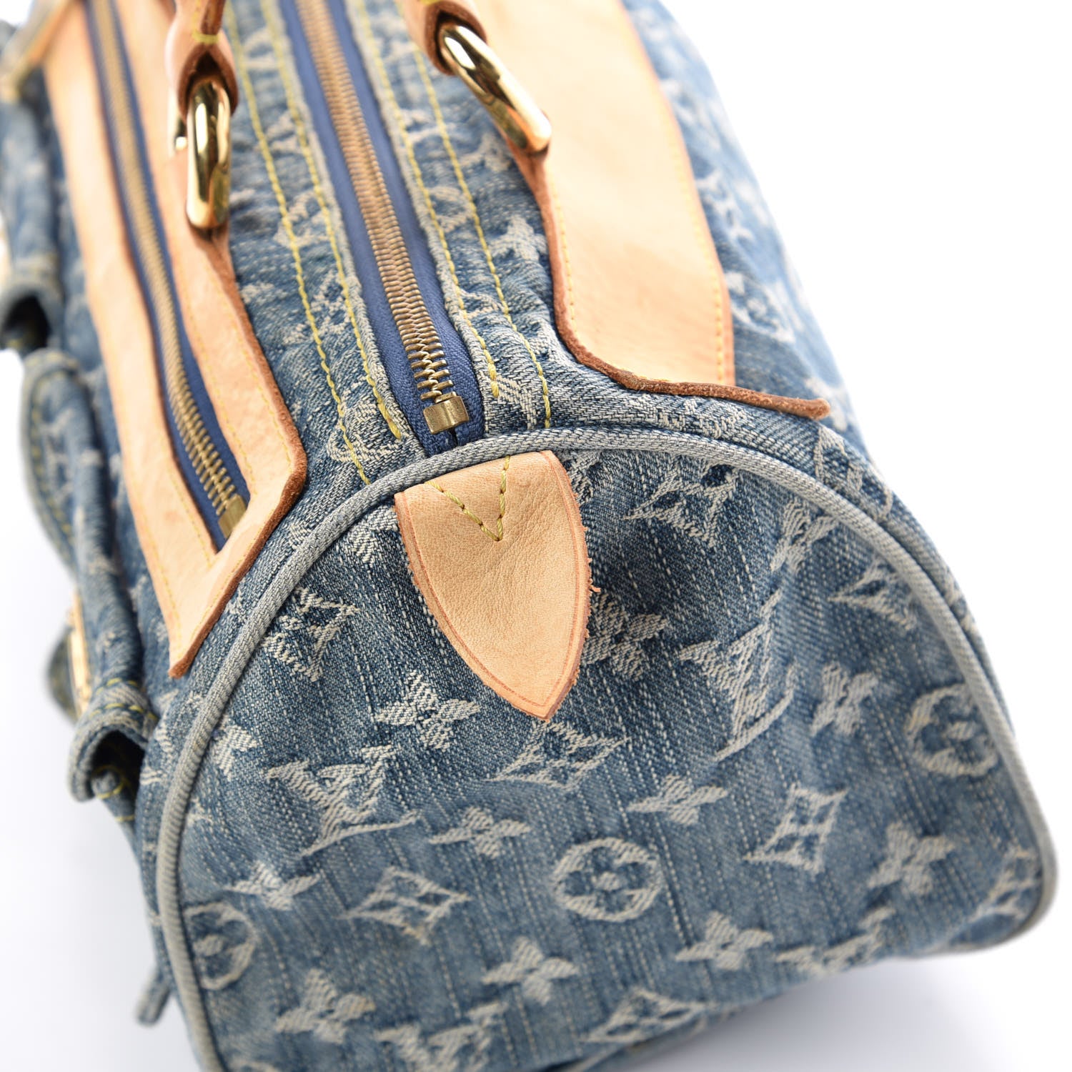 Louis Vuitton Monogram Denim Neo Speedy Blue 16 of 18