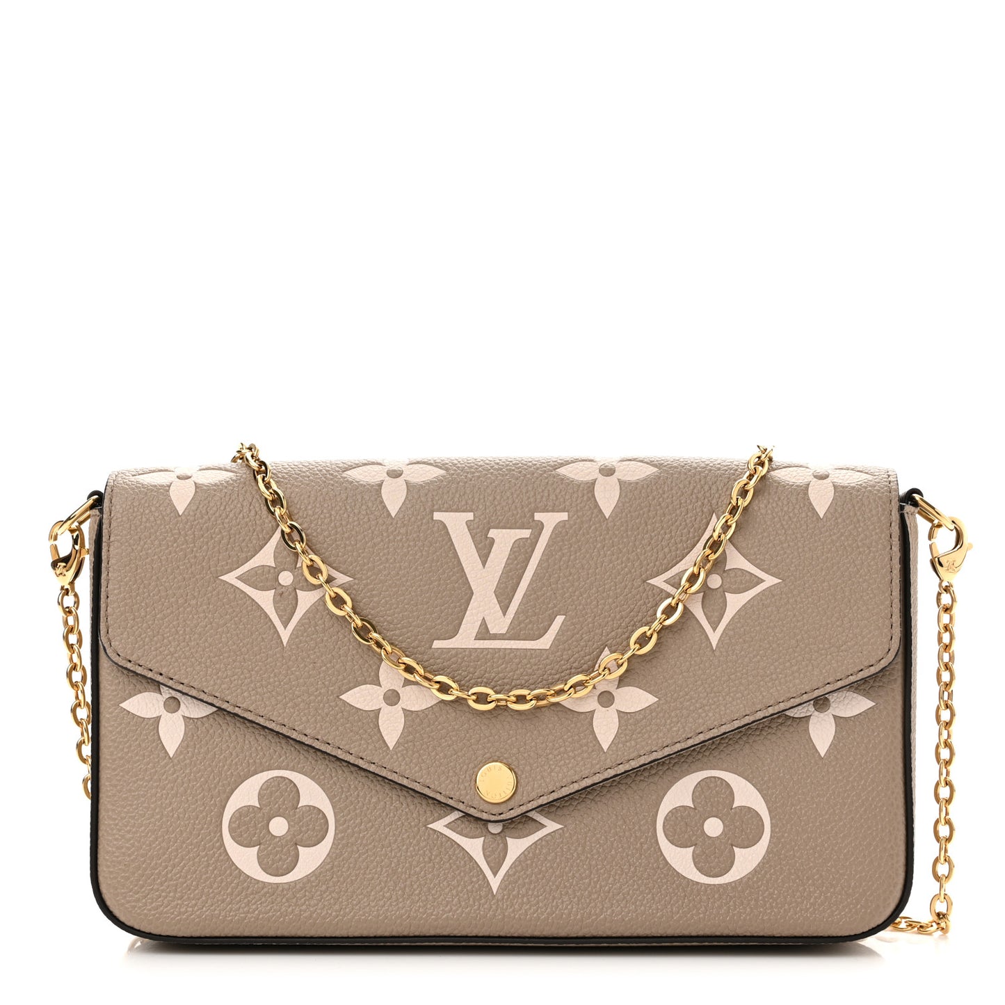 Empreinte Monogram Giant Felicie Pochette Tourterelle Creme