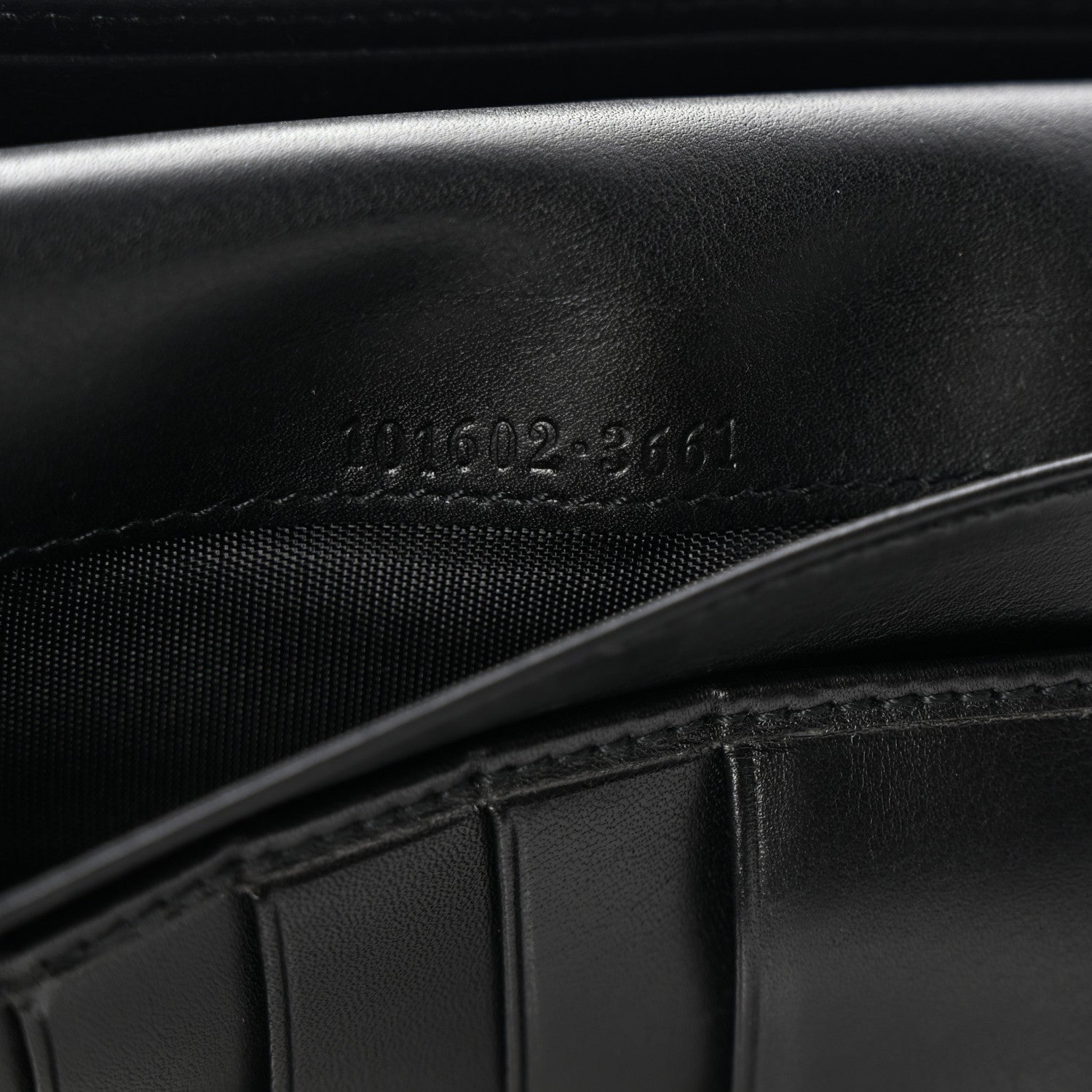 Gucci Monogram Horsebit Continental Wallet  Black 7 of 8