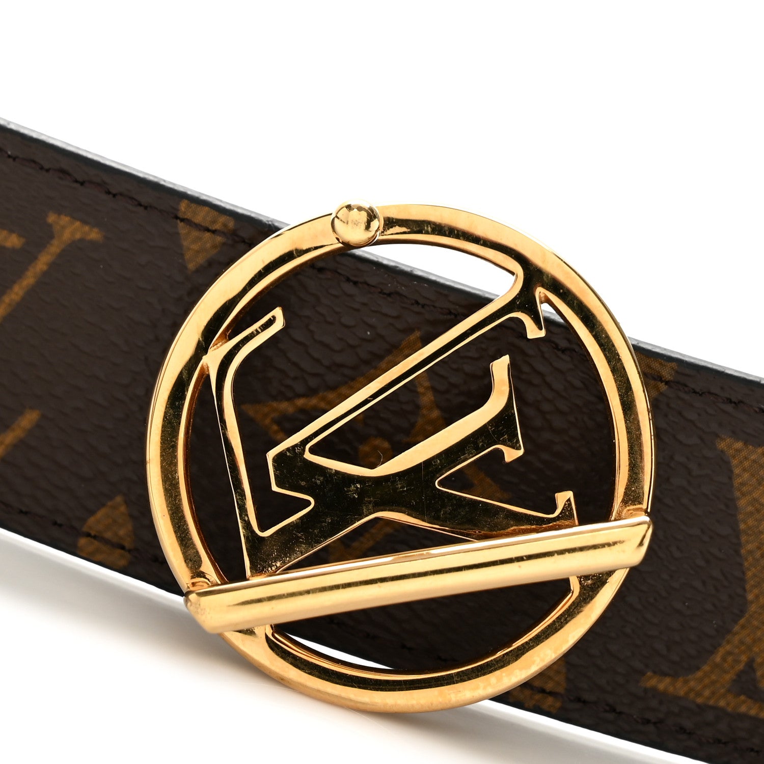 Louis Vuitton Monogram Epi 35mm LV Circle Reversible Belt 90 36 Black 8 of 11
