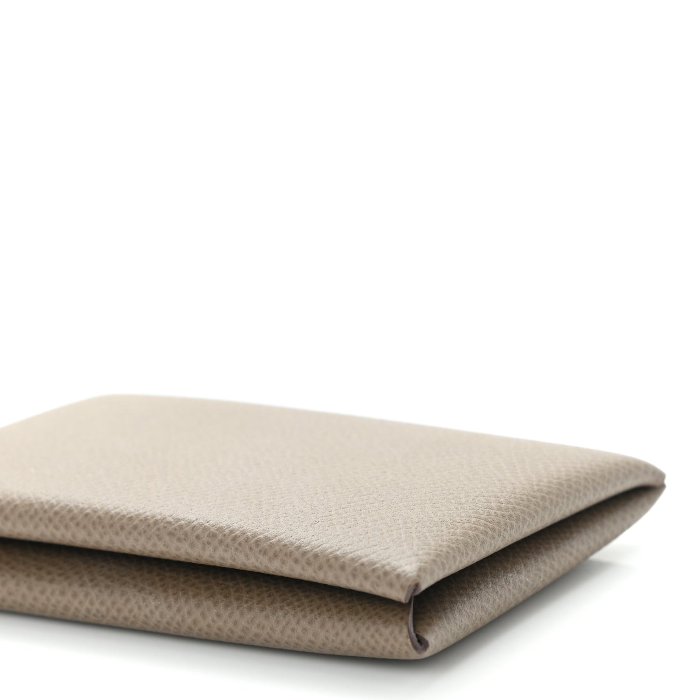 Epsom Calvi Card Case Etoupe