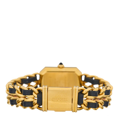 Chanel Stainless Steel Lambskin 20mm Chain Premiere Quartz Watch Gold M 3 of 4