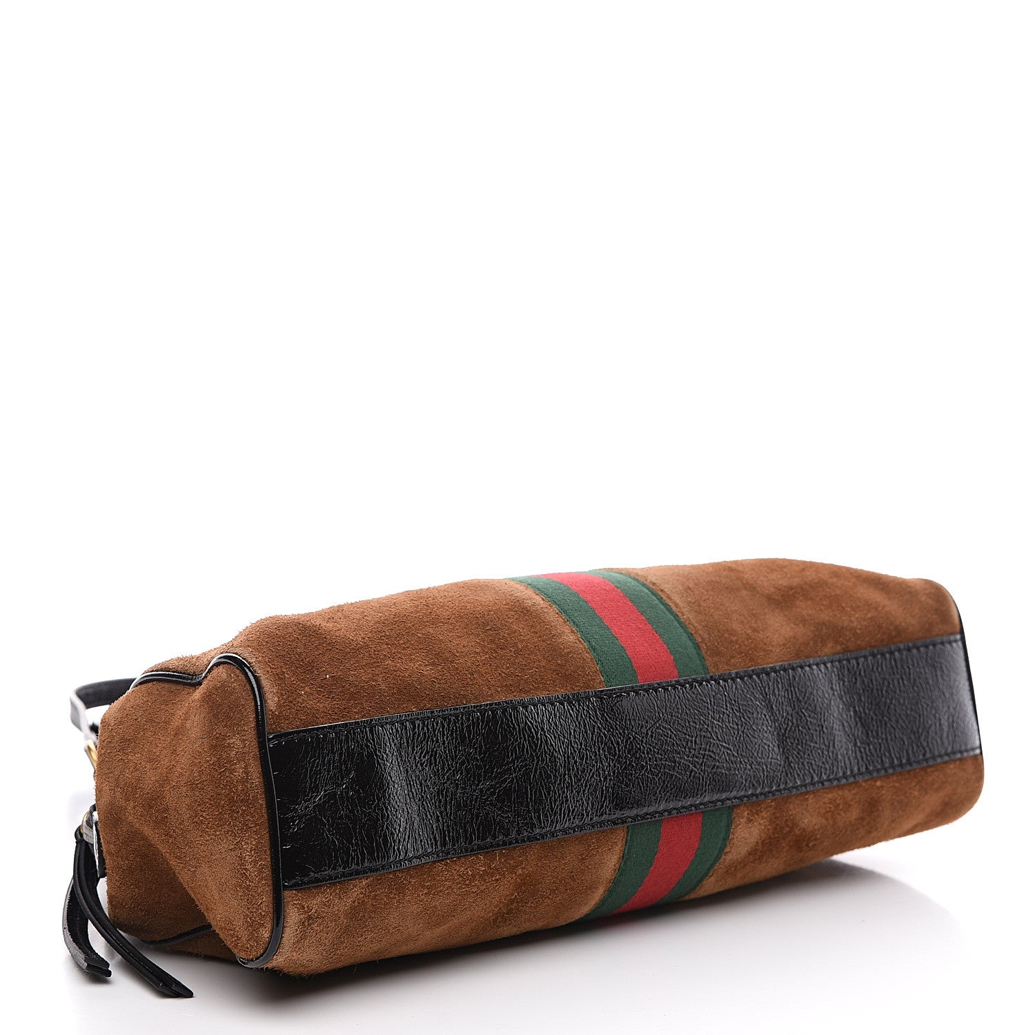 Gucci Suede Ophidia Medium Re(Belle) Top Handle Bag Nocciola Black 3 of 11