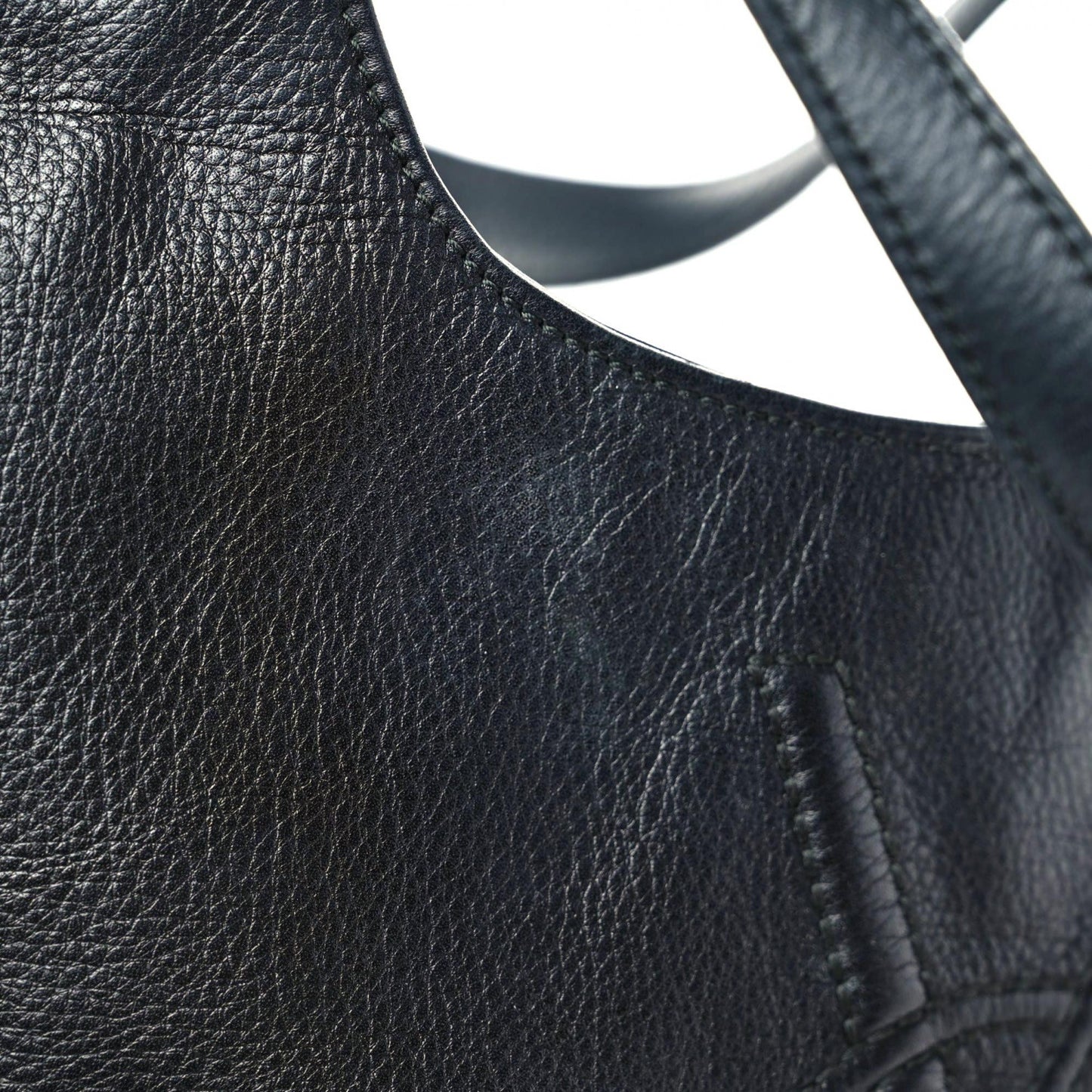 Calfskin Belle de Jour Cabas Tote Black