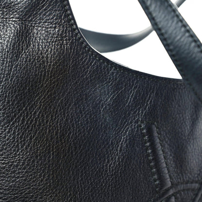 Saint Laurent Calfskin Belle de Jour Cabas Tote Black 26 of 27