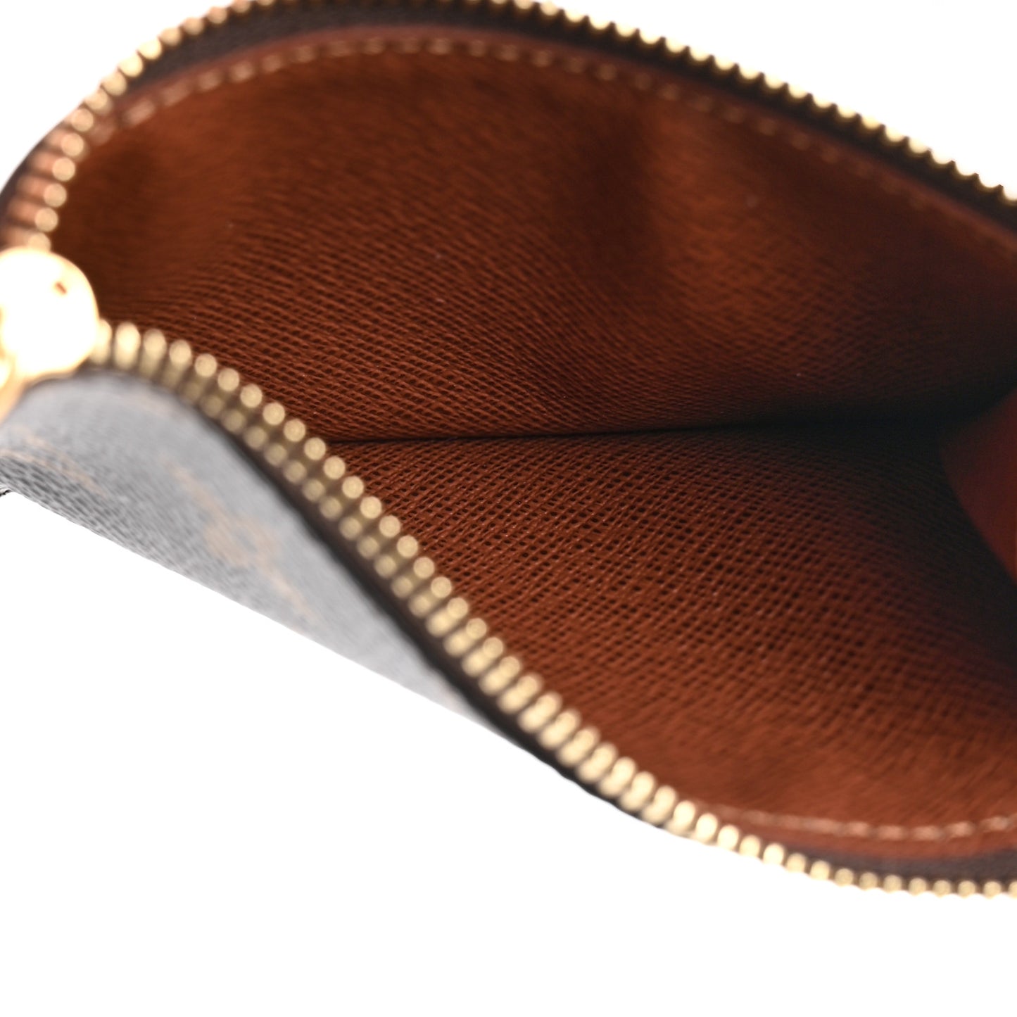Monogram Zipped Romy Card Holder