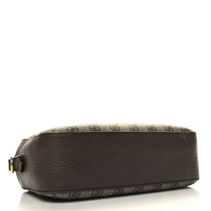 Gucci GG Supreme Monogram Web Neo Vintage Shoulder Bag Beige New Acero Crop 4 of 10