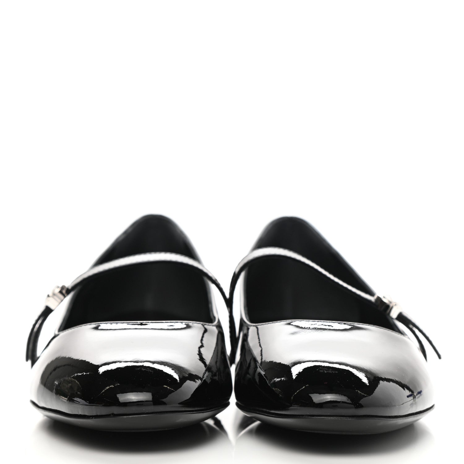 Louis Vuitton Patent Uniformes Ballerina Flat 36 Black 2 of 9