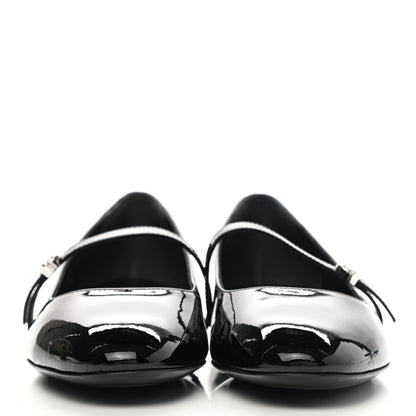 Louis Vuitton Patent Uniformes Ballerina Flat 36 Black 2 of 9