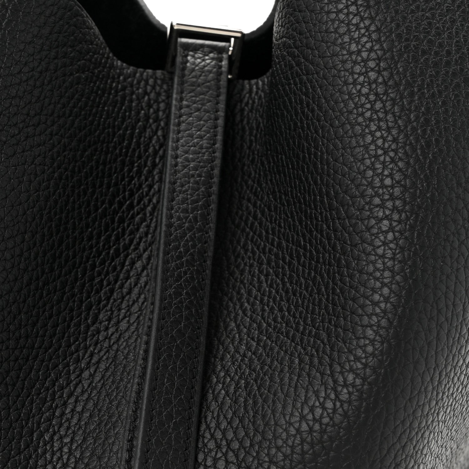 Hermes Taurillon Clemence Picotin Lock 22 MM Black 8 of 10