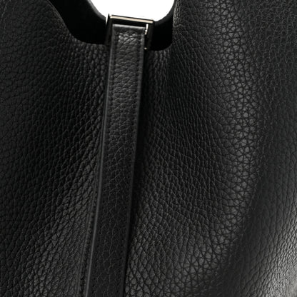 Hermes Taurillon Clemence Picotin Lock 22 MM Black 8 of 10