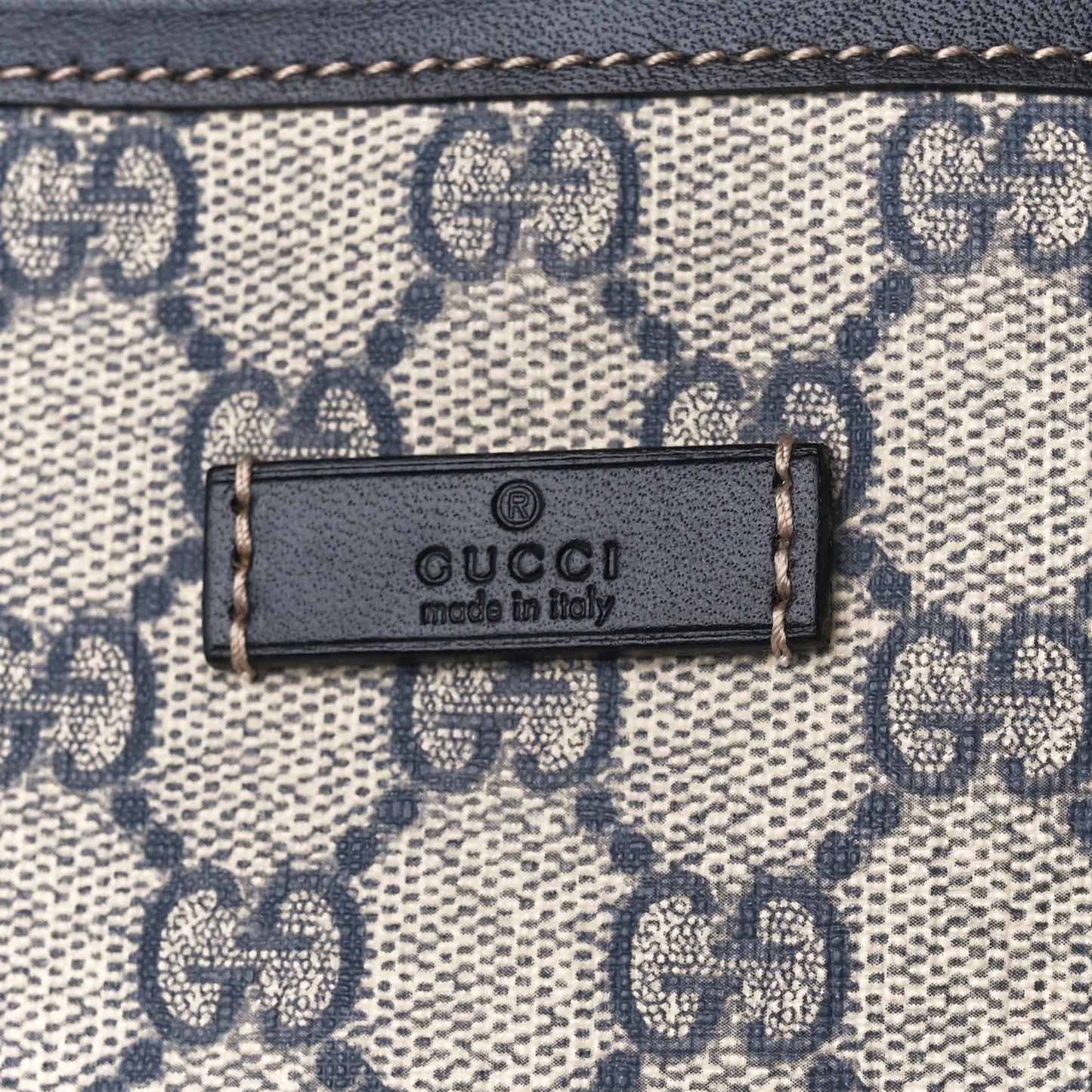 GG Plus Monogram Joy Vertical Tote Navy