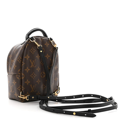 Louis Vuitton LOUIS VUITTON Monogram Palm Springs Backpack Mini 3 of 8