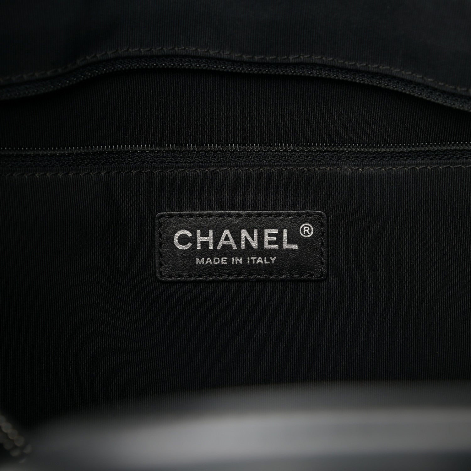 Chanel Denim CC Logo Tote Blue 6 of 10