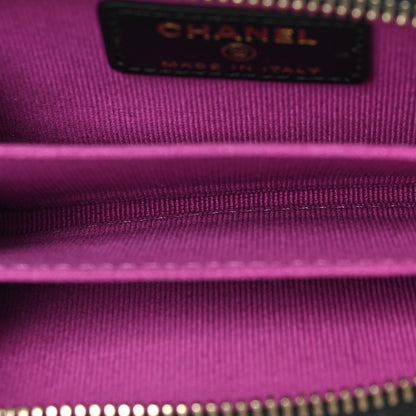Chanel Caviar Quilted Zip Coin Purse Black 5 of 7