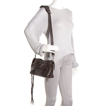 Balenciaga Agneau Classic Hardware Mini City Charbon 2 of 13