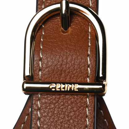 Celine Supple Calfskin Medium Romy Shoulder Bag Tan 7 of 13