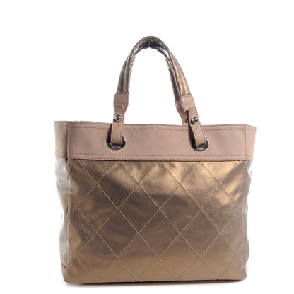 Chanel Paris Biarritz Large Tote Gold 1 of 8