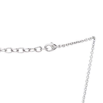 Louis Vuitton Essential V Necklace Silver 5 of 5