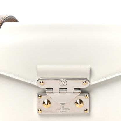 Louis Vuitton Calfskin Reverse Monogram Swing White 8 of 10