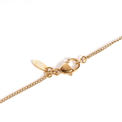 Chanel Crystal CC Camellia Flower Drop Necklace 4 of 4