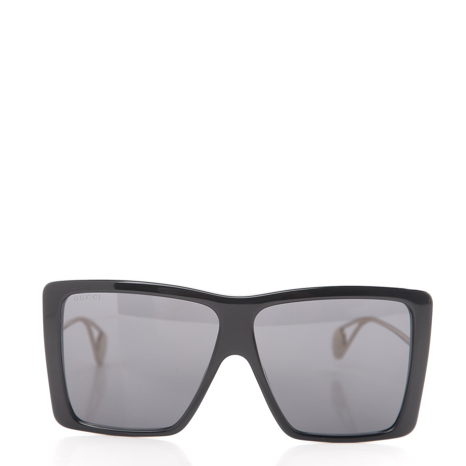 Gucci Acetate Oversize Square Frame GG0434S Sunglasses Black 2 of 7