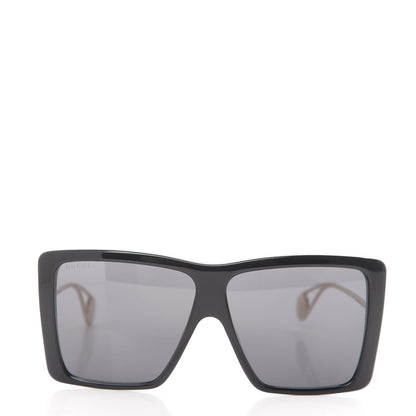 Gucci Acetate Oversize Square Frame GG0434S Sunglasses Black 2 of 7
