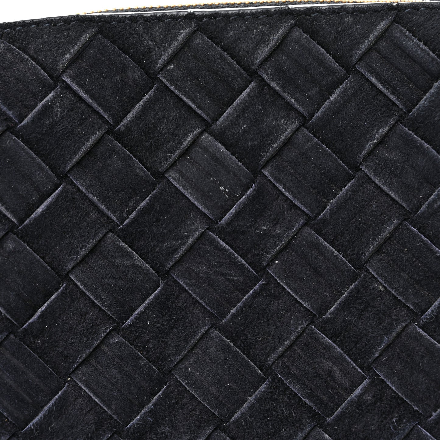 Suede Intrecciato Small Loop Camera Bag Space