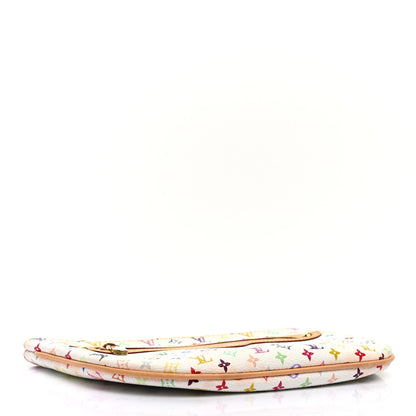 Louis Vuitton Monogram Multicolor Pochette Plate GM White 4 of 11