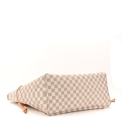 Louis Vuitton Damier Azur Neo Neverfull GM Rose Ballerine 5 of 11
