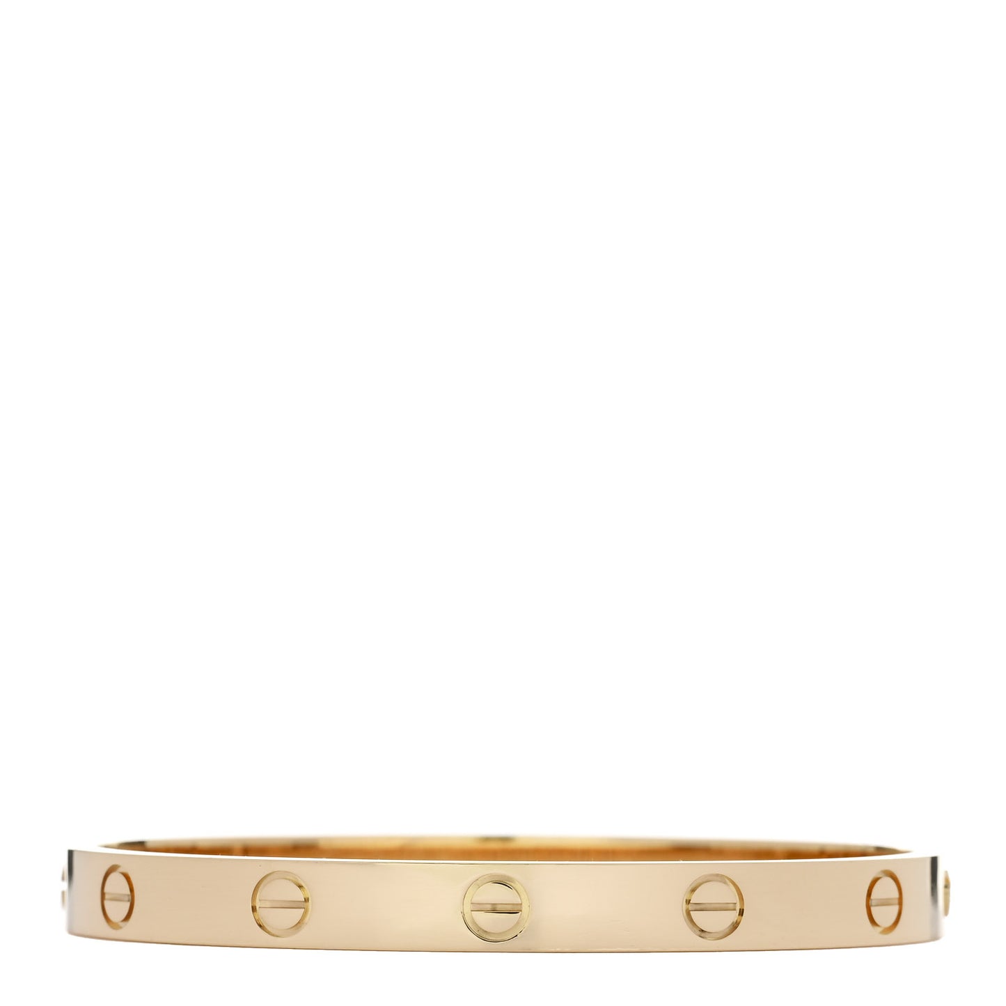 18K Yellow Gold LOVE Bracelet 17