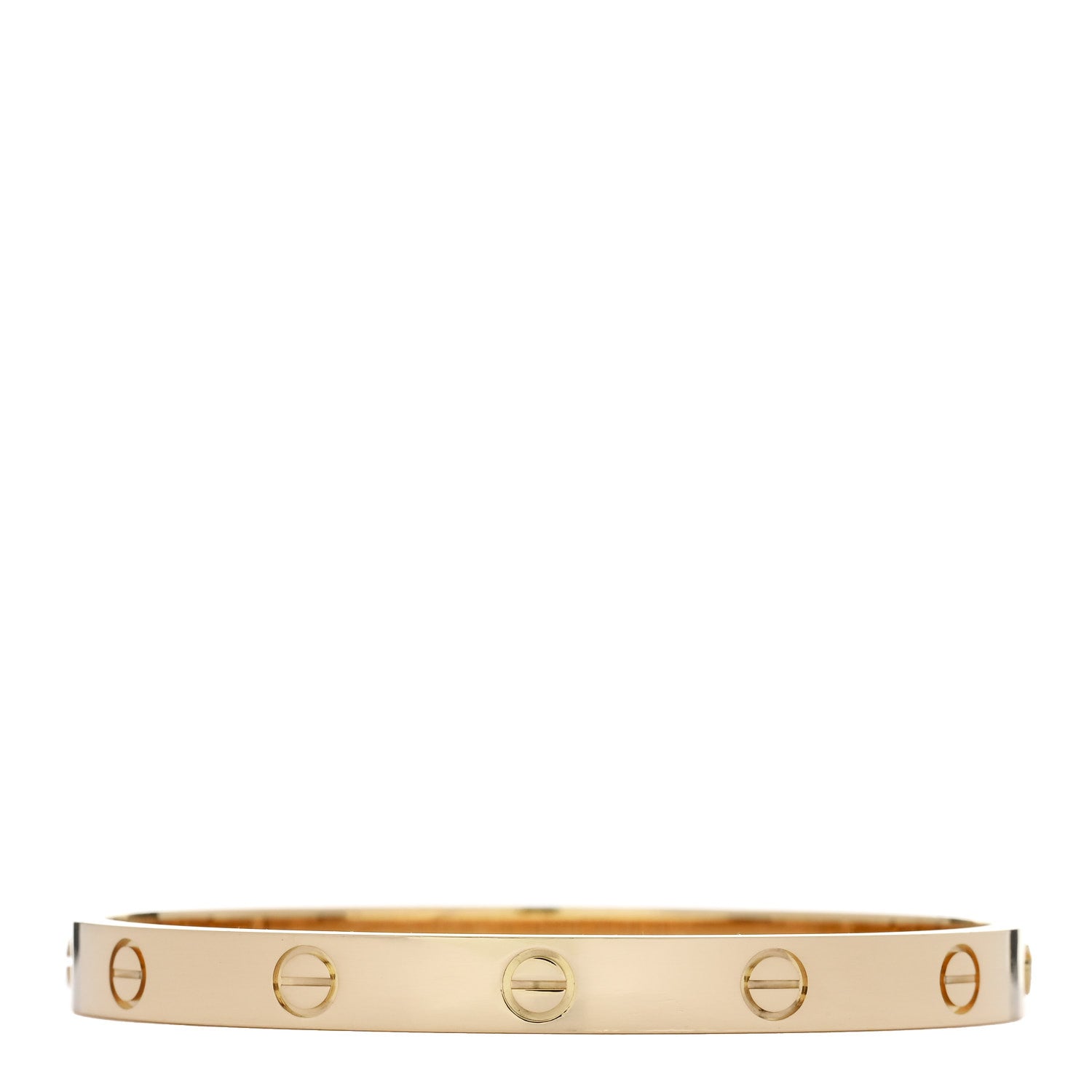 Cartier 18K Yellow Gold LOVE Bracelet 17 2 of 9