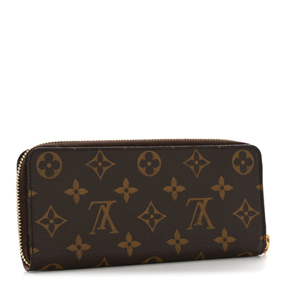 Louis Vuitton Monogram Clemence Wallet Rose Ballerine 3 of 10