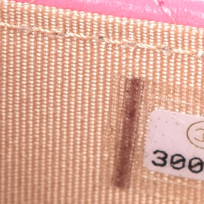 Chanel Lambskin Quilted Pearl Crush Clutch With Chain Pink 8 of 12