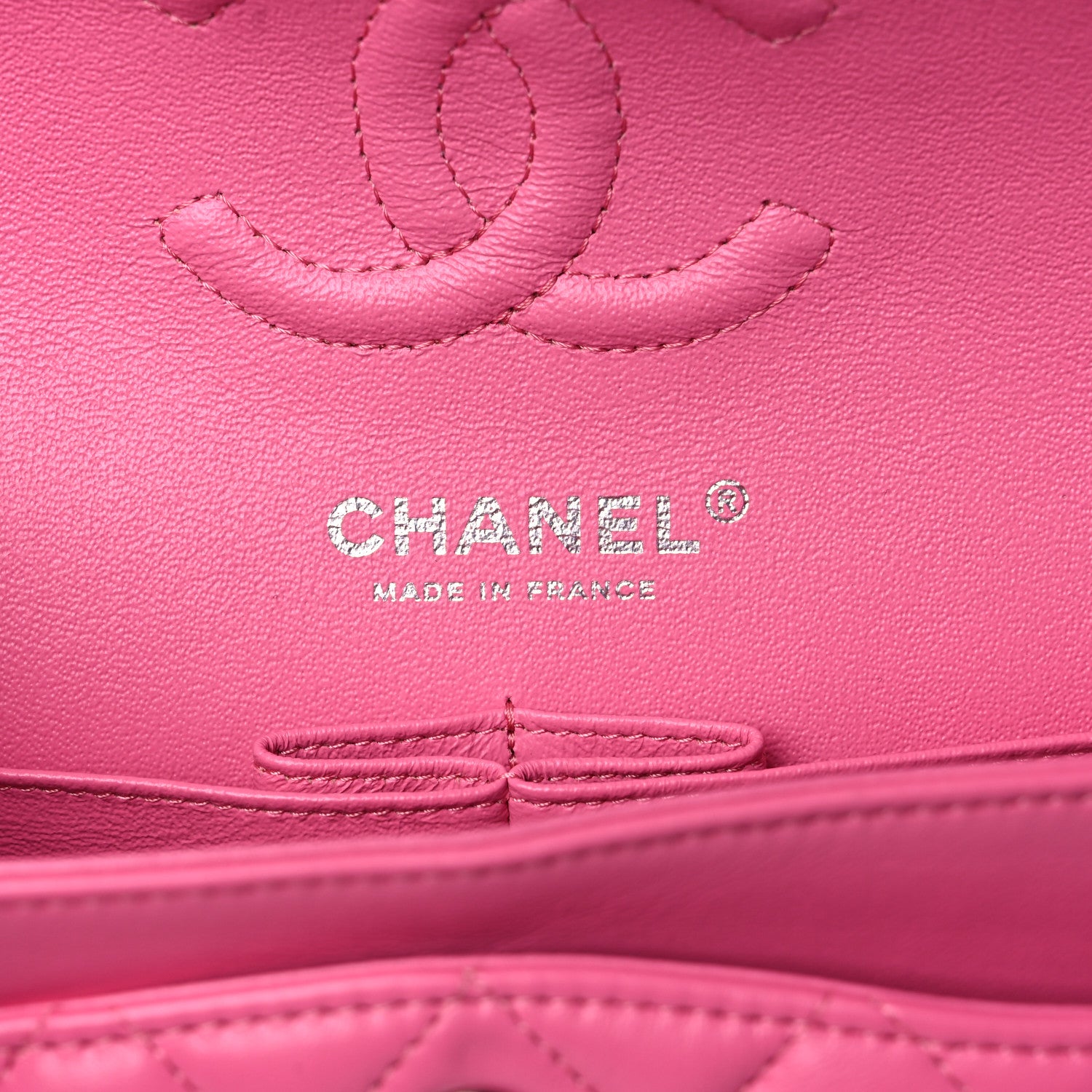 Chanel Lambskin Quilted Small Double Flap Pink 6 of 15