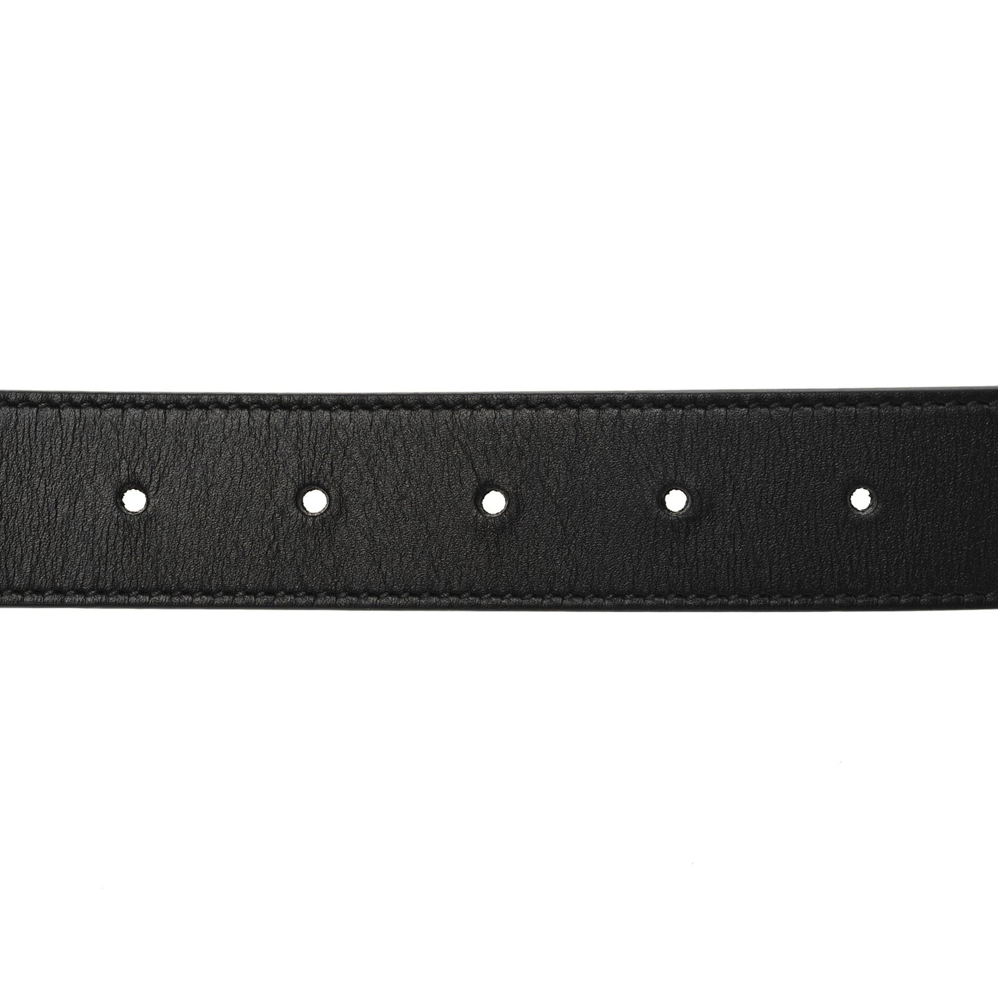 Moon Calfskin Double G 30mm Belt 85 34 Black