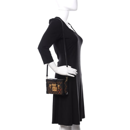 Louis Vuitton Monogram Petite Malle Black 2 of 9