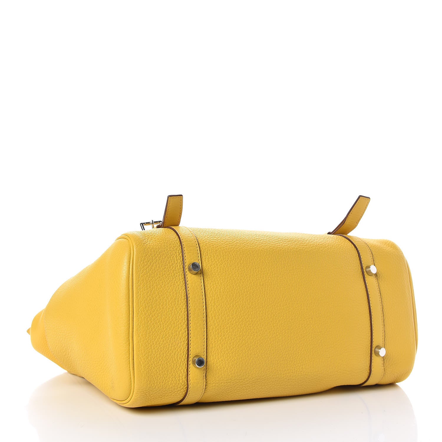 Hermes Taurillon Clemence Sac Purseangle 35 Soleil 4 of 10