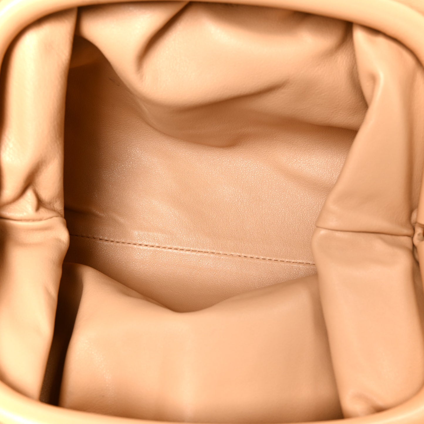 Calfskin Teen Pouch Caramel