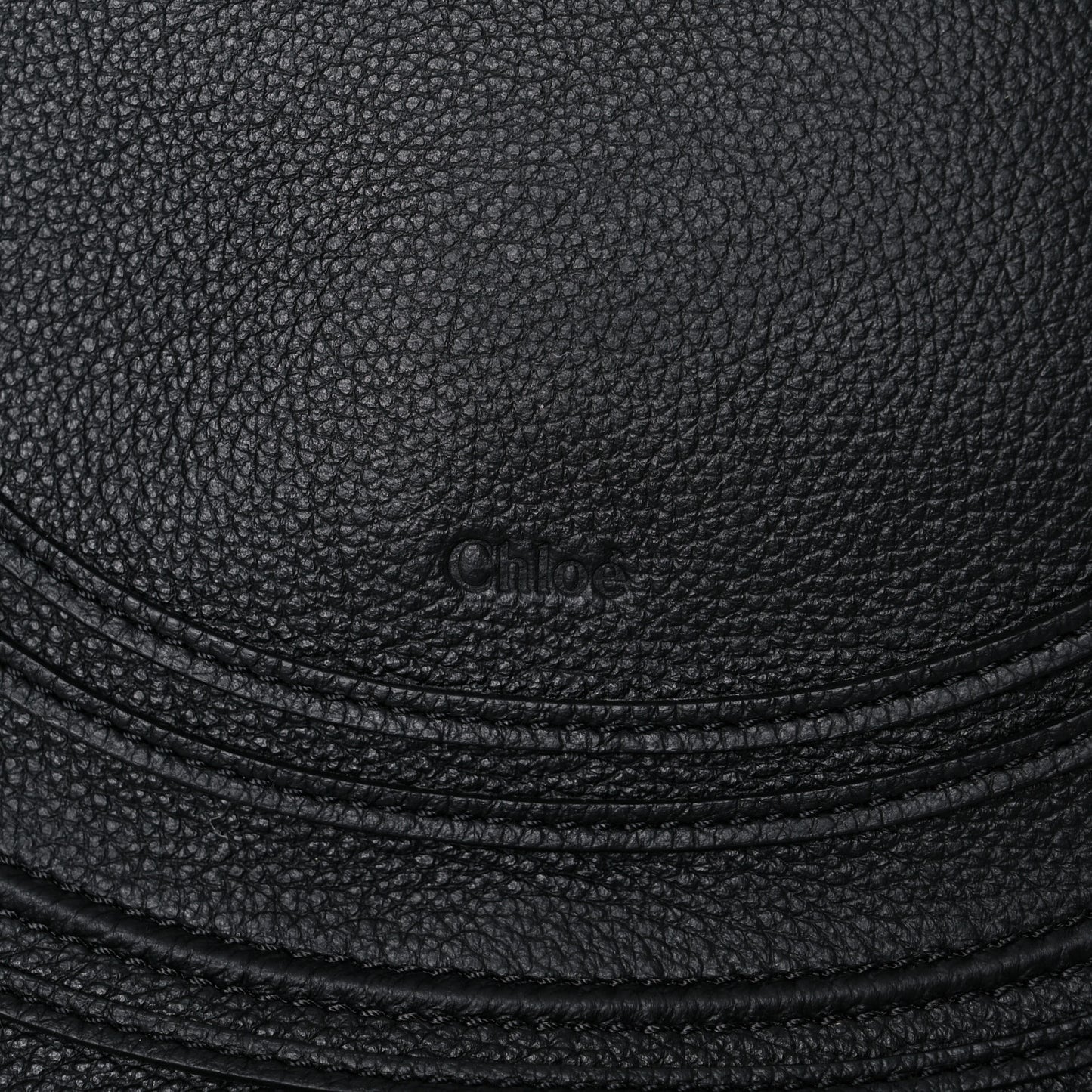 Calfskin Medium Marcie Round Crossbody Bag Black