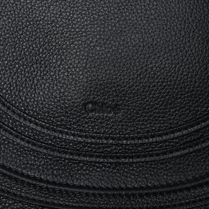 Chloe Calfskin Medium Marcie Round Crossbody Bag Black 15 of 15